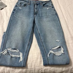 american eagle mom jean size 2